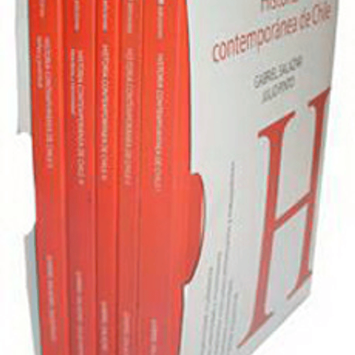 Pack Historia Contemporanea De Chile 5 Tomos 1