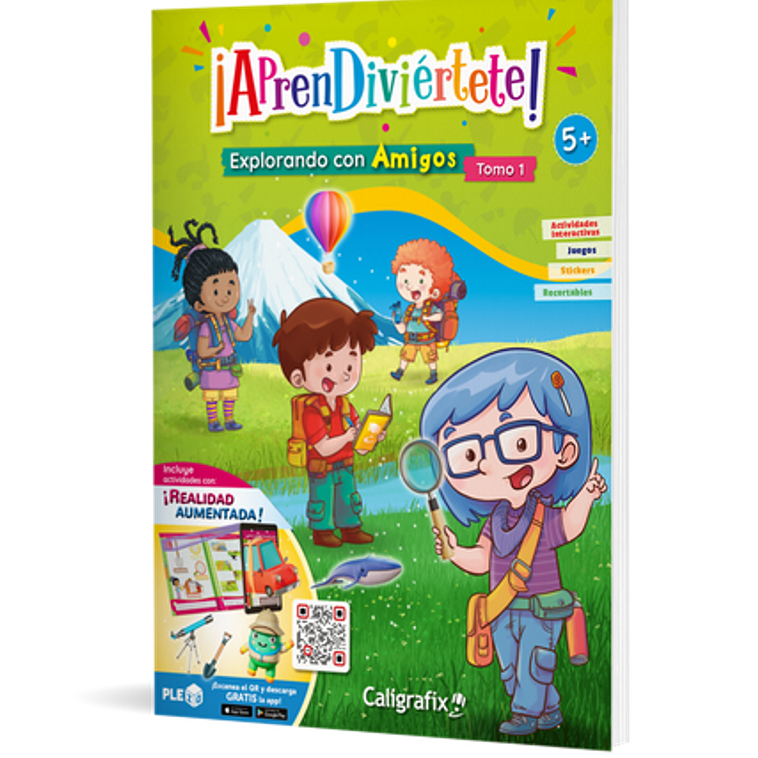 Aprendiviértete - “Explorando Con Amigos” Tomo I   1