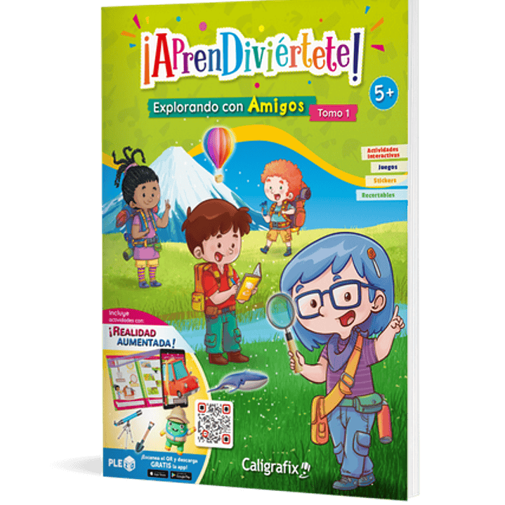 Aprendiviértete - “Explorando Con Amigos” Tomo I   1