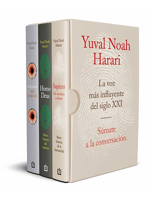 Pack Trilogia Harari: Sapiens - Homo Deus -21 Lecciones Para El Siglo Xxi (Estuche)