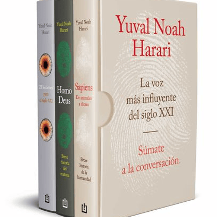 Pack Trilogia Harari: Sapiens - Homo Deus -21 Lecciones Para El Siglo Xxi (Estuche) 1
