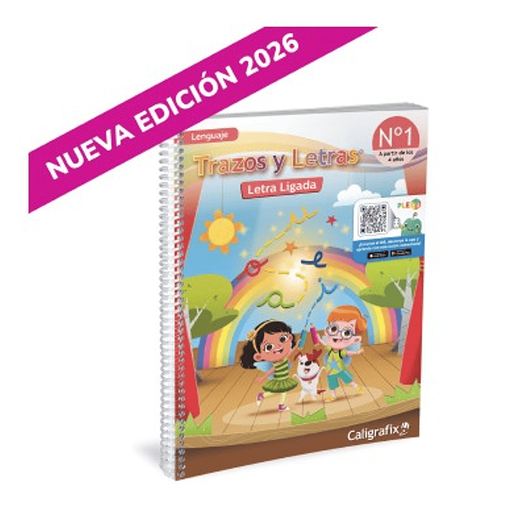Trazos Y Letras N°1 (Nueva Edicion) - Letra Ligada 1