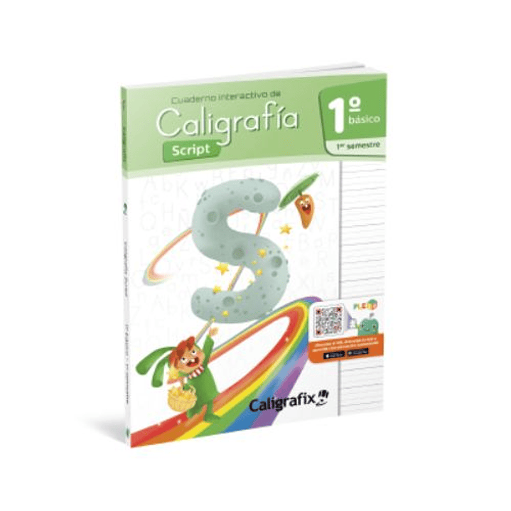 Cuaderno De Caligrafia Script - 1° Basico, Primer Semestre 1