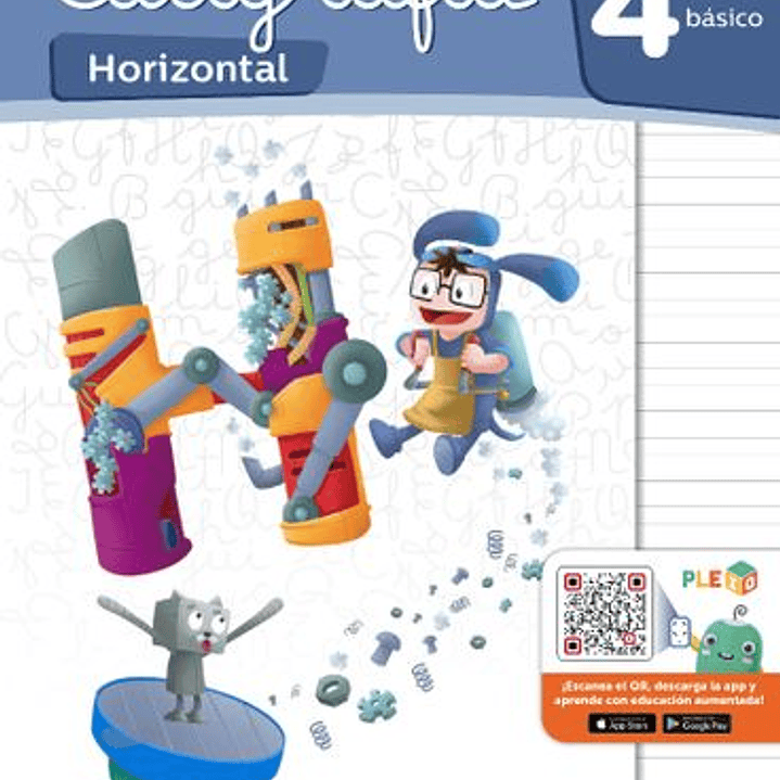 Cuaderno De Caligrafia Horizontal - 4º Basico 1