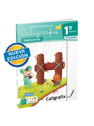 Cuaderno De Caligrafia Horizontal - 1° Basico, 2° Semestre