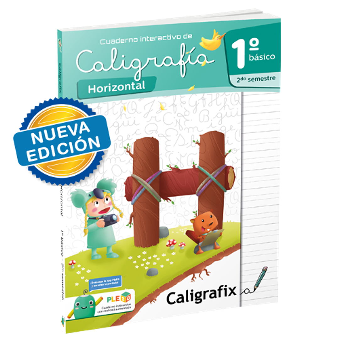 Cuaderno De Caligrafia Horizontal - 1° Basico, 2° Semestre 1