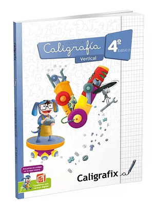Cuaderno De Caligrafia Vertical - 4º Basico