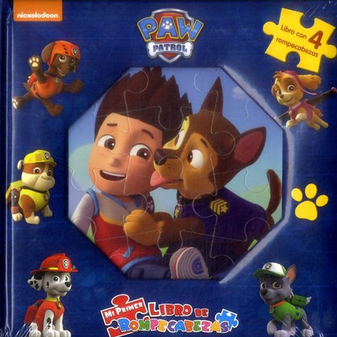 Paw Patrol. Mi Primer Libro De Rompecabezas 1