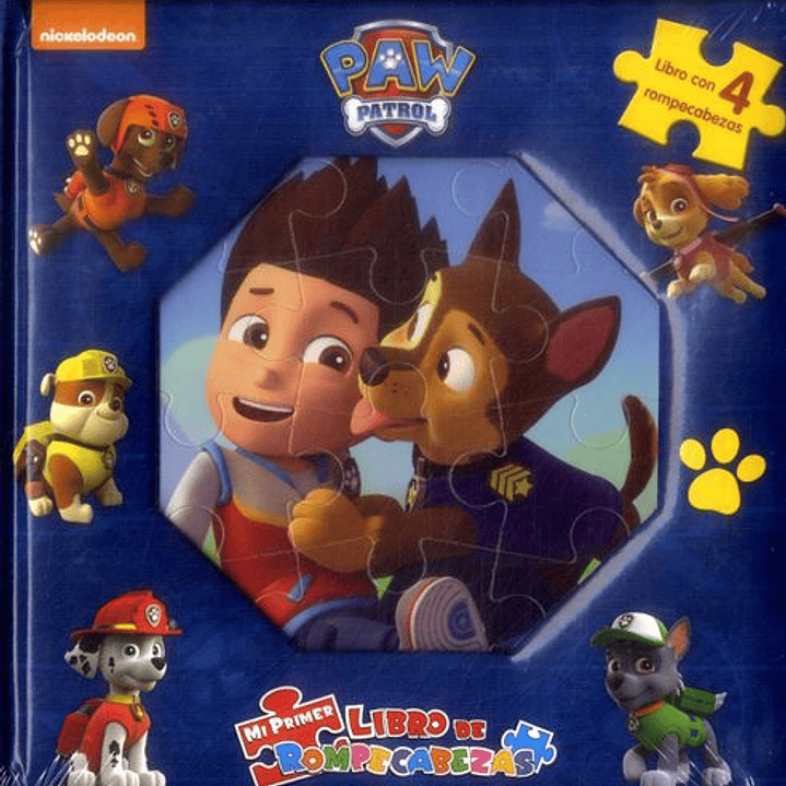Paw Patrol. Mi Primer Libro De Rompecabezas 1