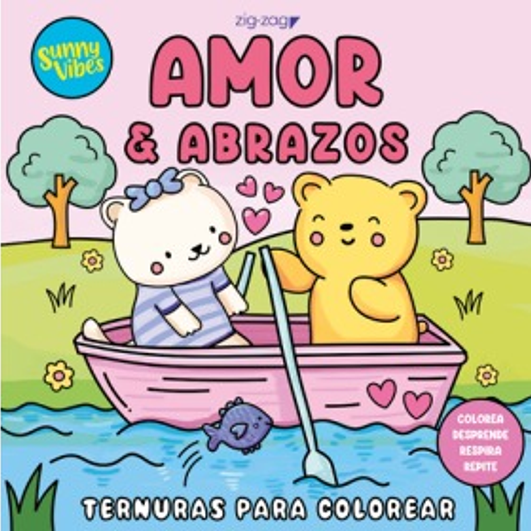 Amor Y Abrazos - Ternuras Para Colorear (Sunny Vibes) 1