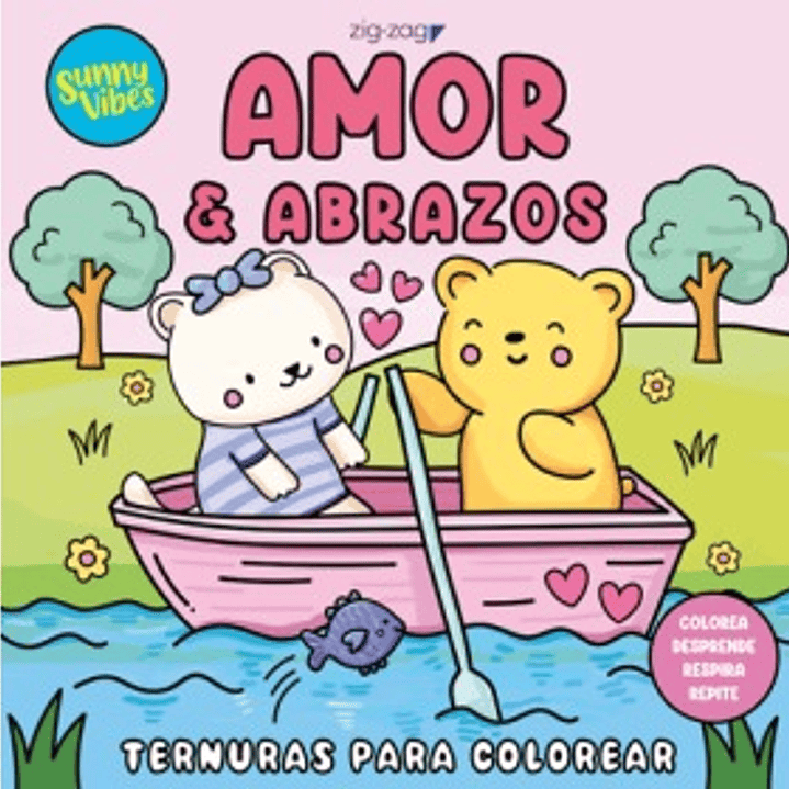 Amor Y Abrazos - Ternuras Para Colorear (Sunny Vibes) 1