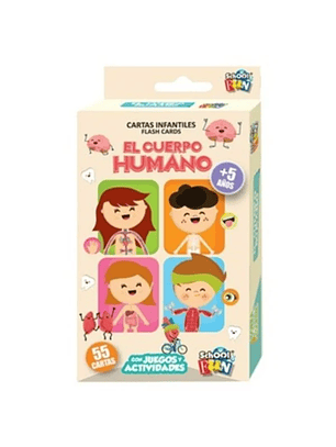 Cartas Infantiles - El Cuerpo Humano