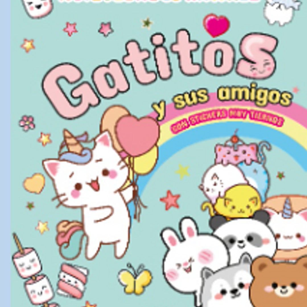 Actividades Kawaii - Gatitos Y Sus Amigos   1