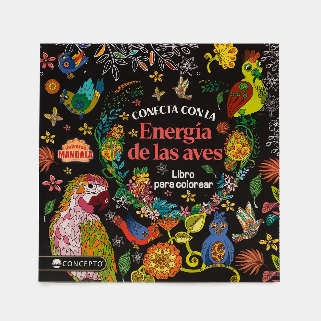 Conecta Con La Energia De Las Aves - Libro Para Colorear 1