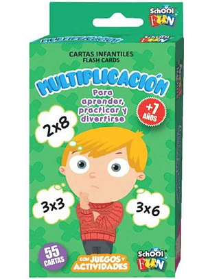 Cartas Infantiles - Multiplicacion