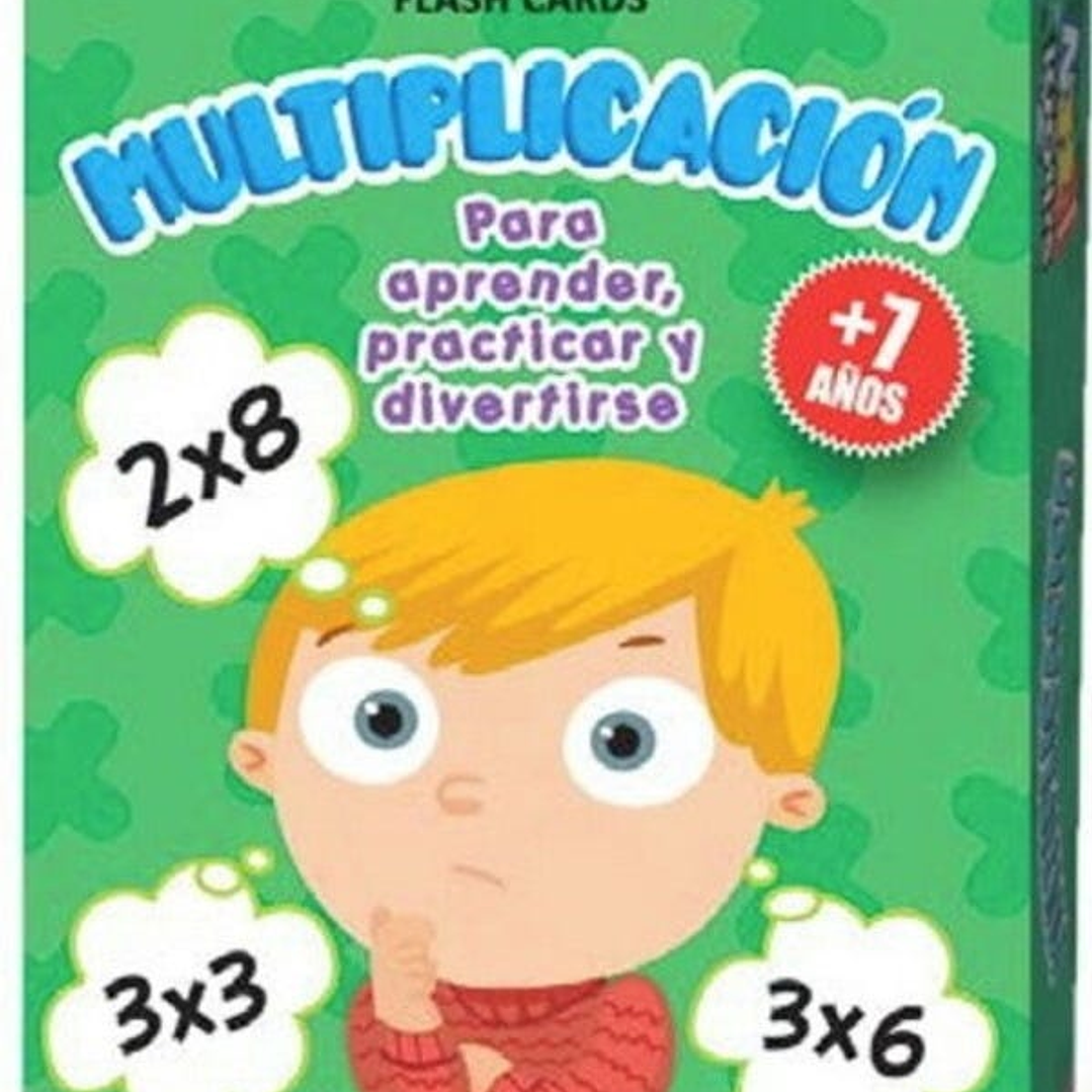 Cartas Infantiles - Multiplicacion 1