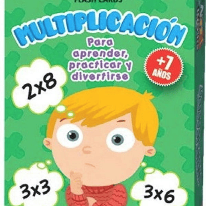Cartas Infantiles - Multiplicacion 1