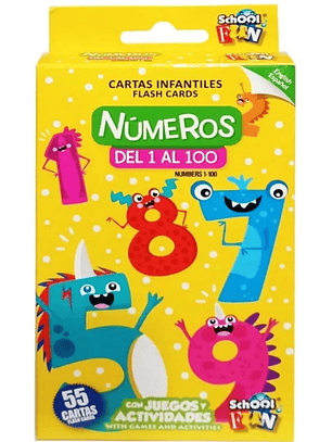 Cartas Infantiles - Formas Numeros Y Colores En Ingles/español