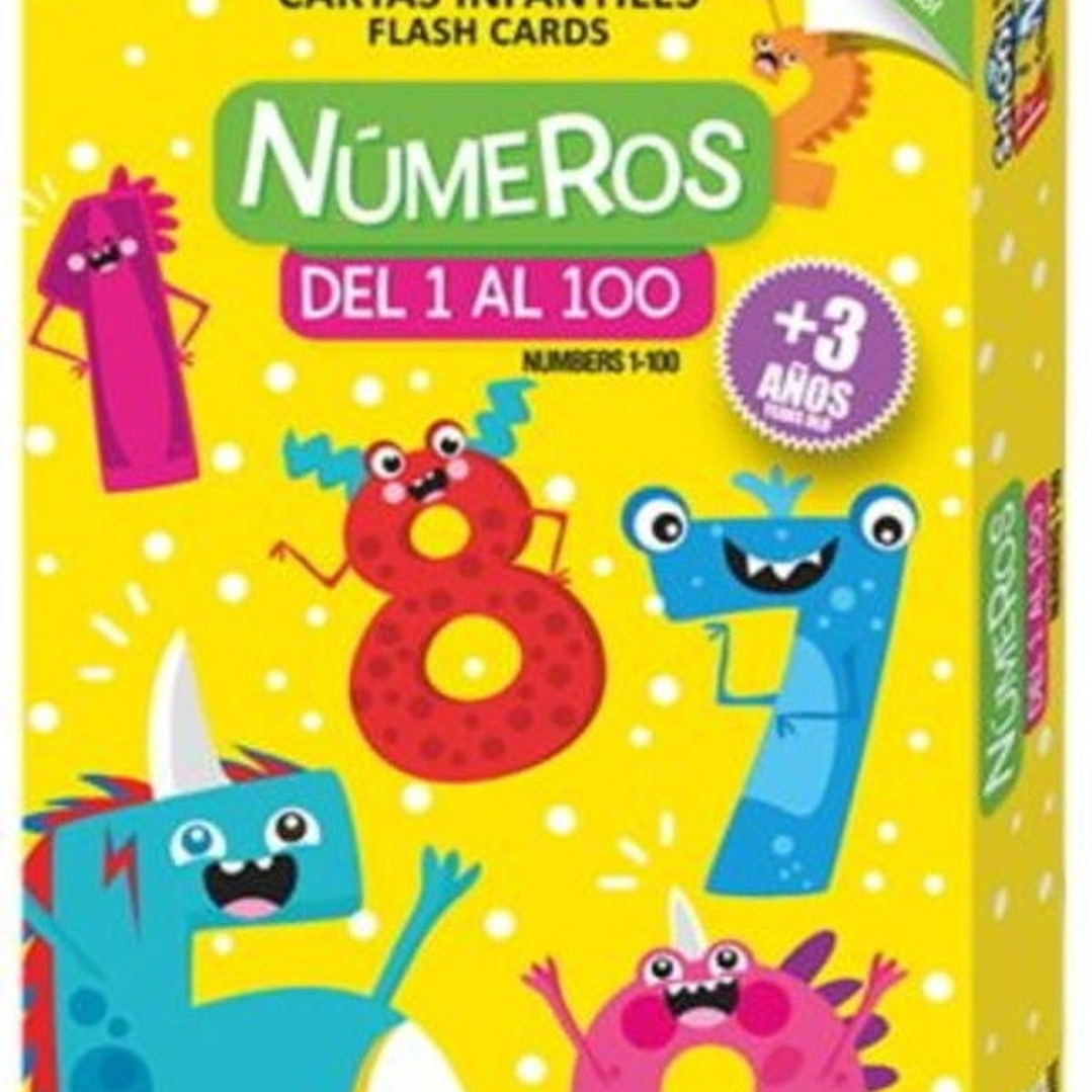 Cartas Infantiles - Numeros Del 1 Al 100 1