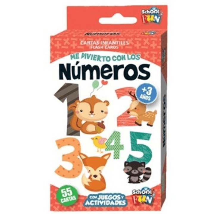 Cartas Infantiles - Me Divierto Con Los Numeros 1