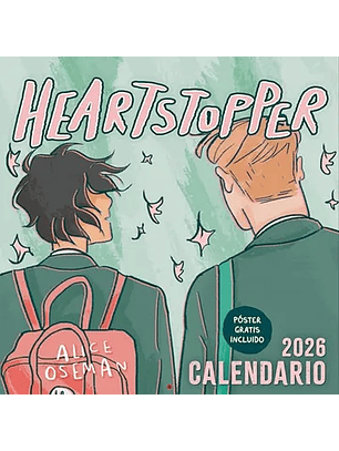 Calendario Pared 2026 - Heartstopper