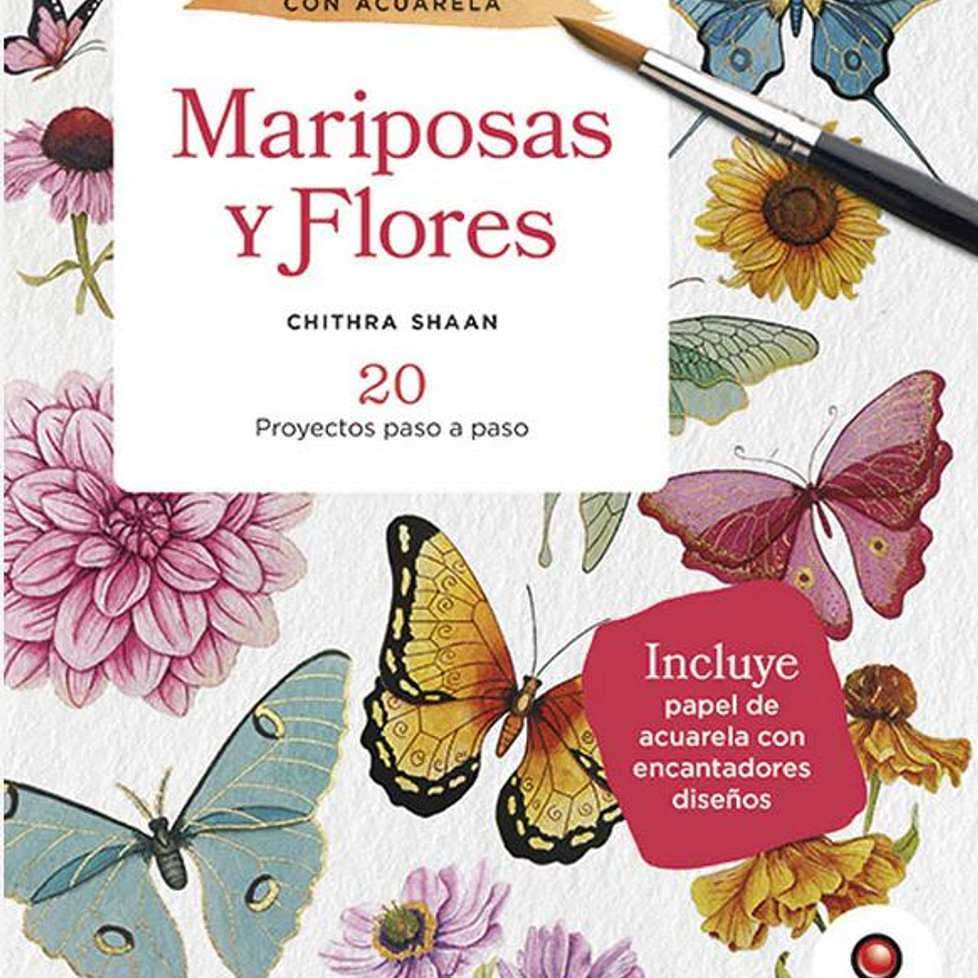 Aprende A Pintar Con Acuarela Mariposas Y Flores 1