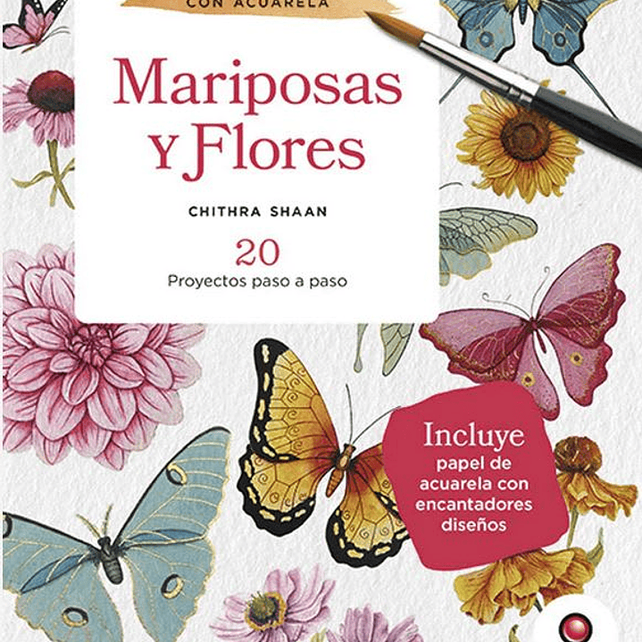 Aprende A Pintar Con Acuarela Mariposas Y Flores 1