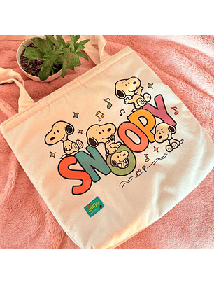 Tote Bag - Snoopy Musica