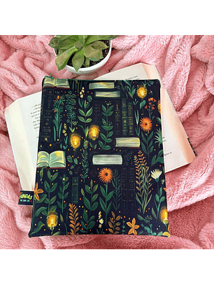 Funda Para Libro (Con Cierre) - Libros Y Luces