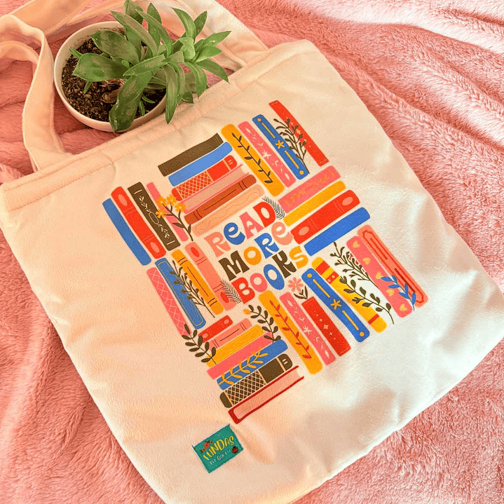 Tote Bag - Read More Books 1