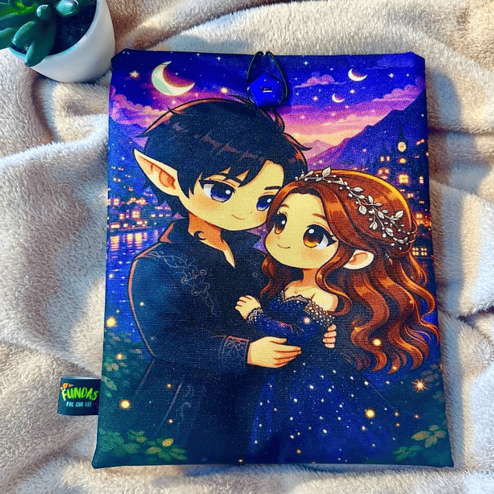 Funda Para Libro (Con Boton) - Acotar Animado 1