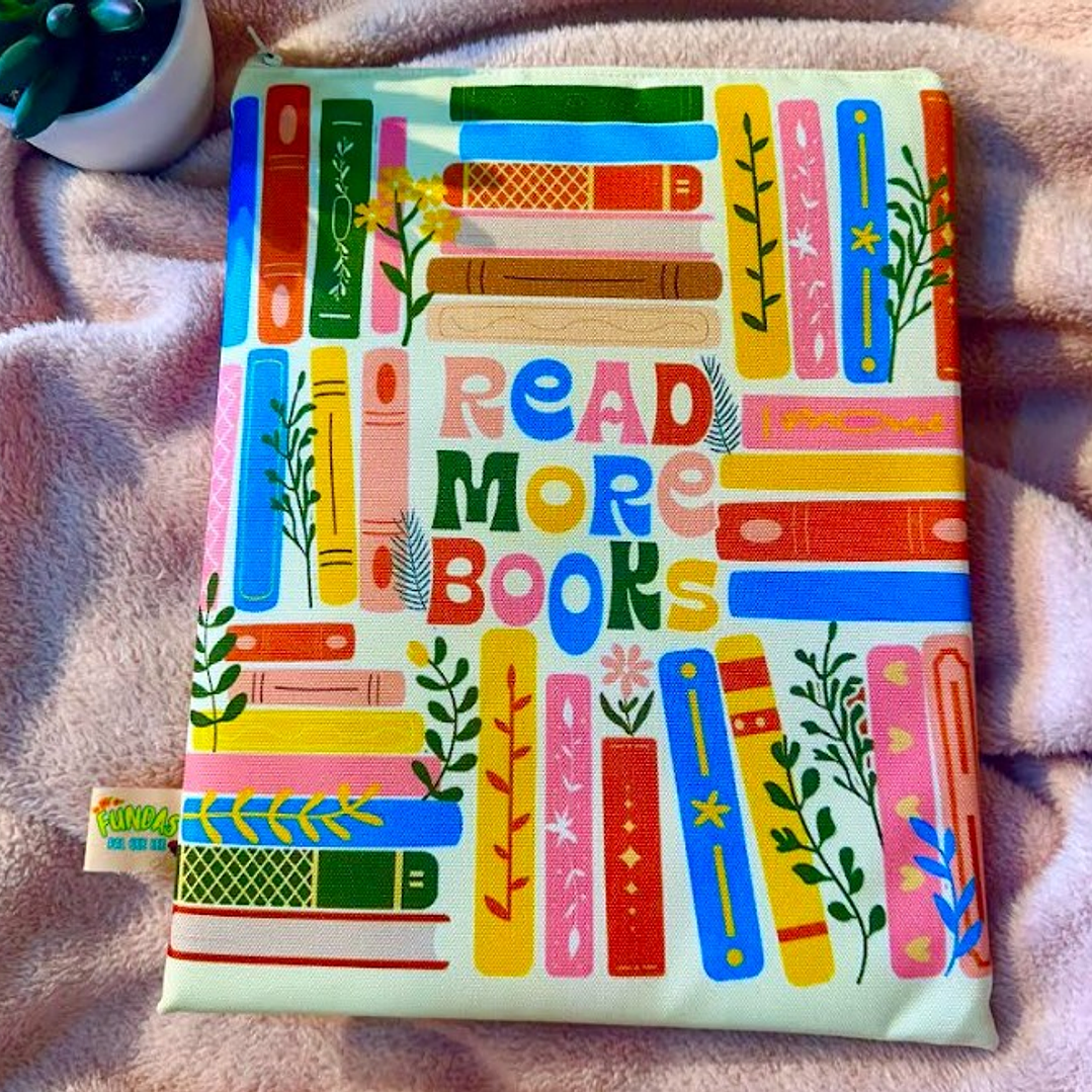 Funda Para Libro (Con Cierre) - Read More Books 1