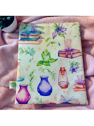 Funda Para Libro (Con Cierre) - Libros Acuarela