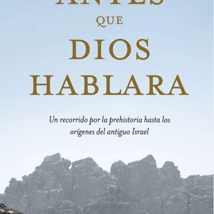Antes Que Dios Hablara 1