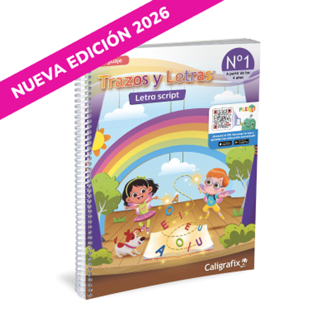 Caligrafix Trazos Y Letras N°1 Script Tl1i 1