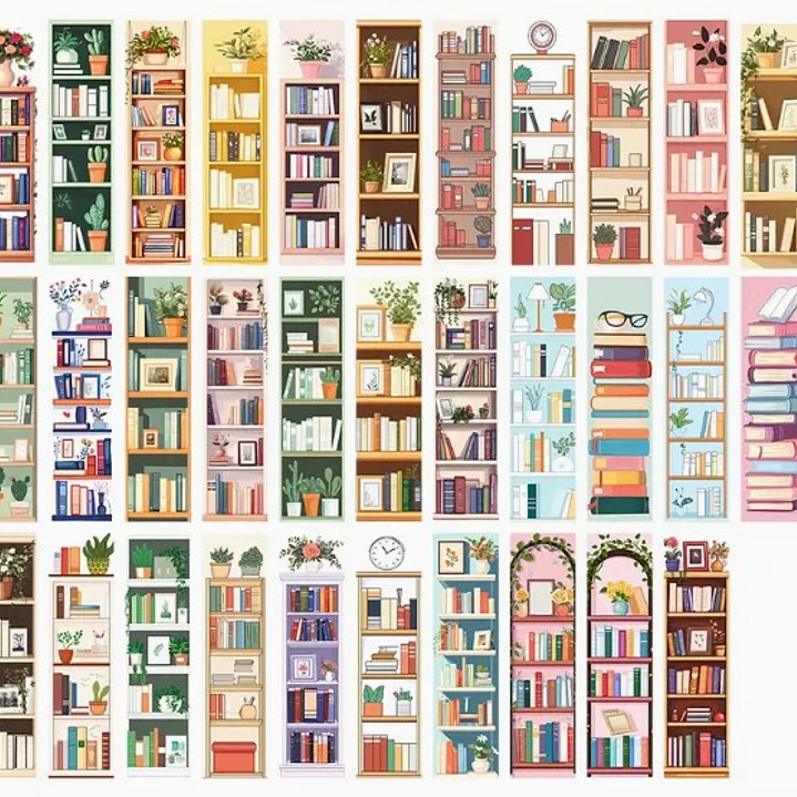 Marcapagina De Carton - Libreros 1