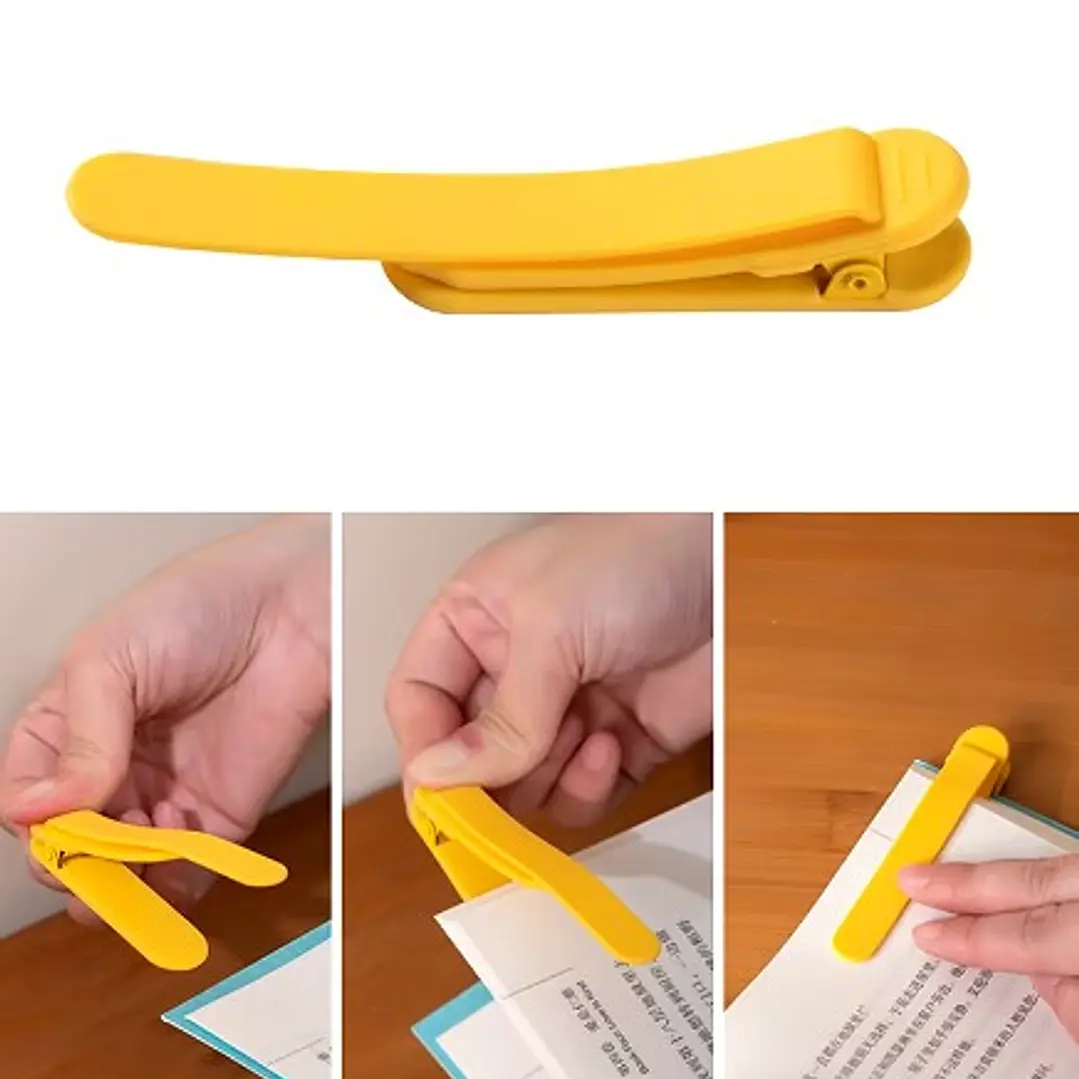 Marcapaginas Silicona - Clip 1