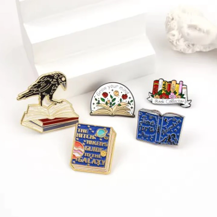 Pin Esmaltado - Literario 1