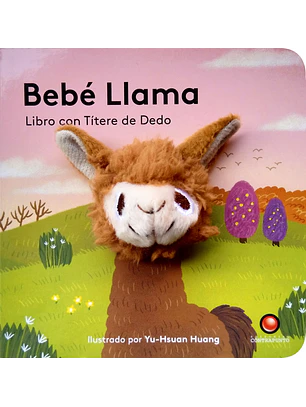 Libro Con Titere De Dedo. Bebe Llama