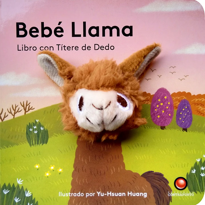 Libro Con Titere De Dedo. Bebe Llama 1