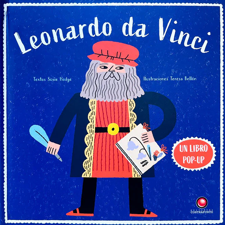 Coleccion Artistas Pop Up - Leonardo Da Vinci 1