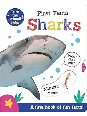 First Facts Sharks (Move Turn Learn (Turn-the-wheel Books))