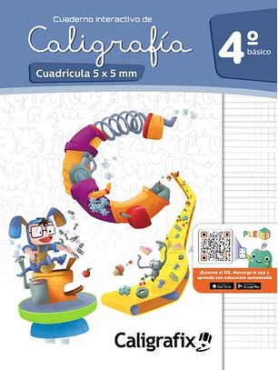 Cuaderno De Caligrafia Cuadricula 4º Basico