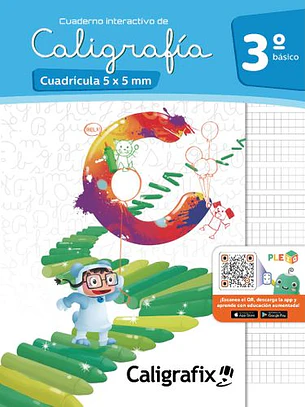 Cuaderno De Caligrafia Cuadricula 3º Basico
