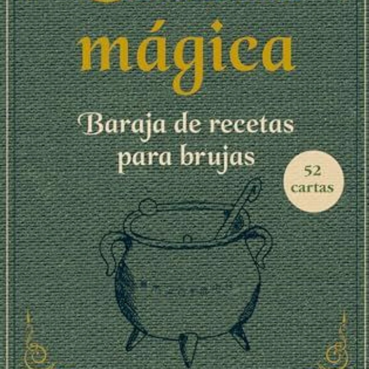 Cocina Magica - Baraja De Recetas Para Brujas   1
