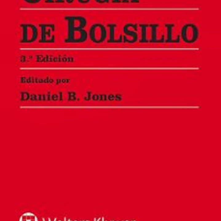 Cirugia De Bolsillo (3ª Ed.) 1