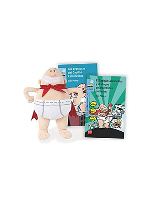 Pack Capitan Calzoncillos (Incluye Muñeco)