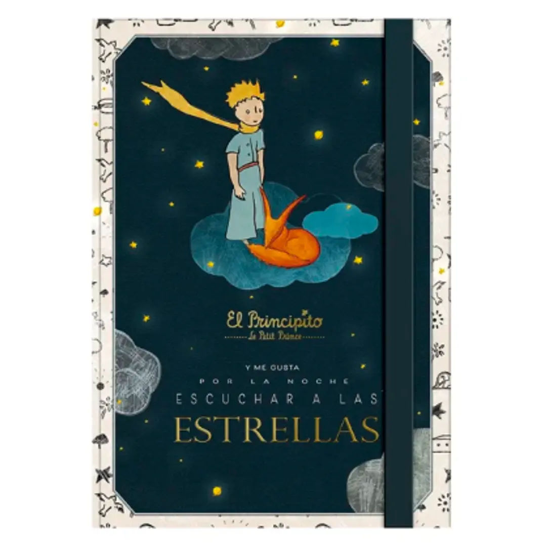 Libreta Tapa Dura Mediana – El Principito 3 1