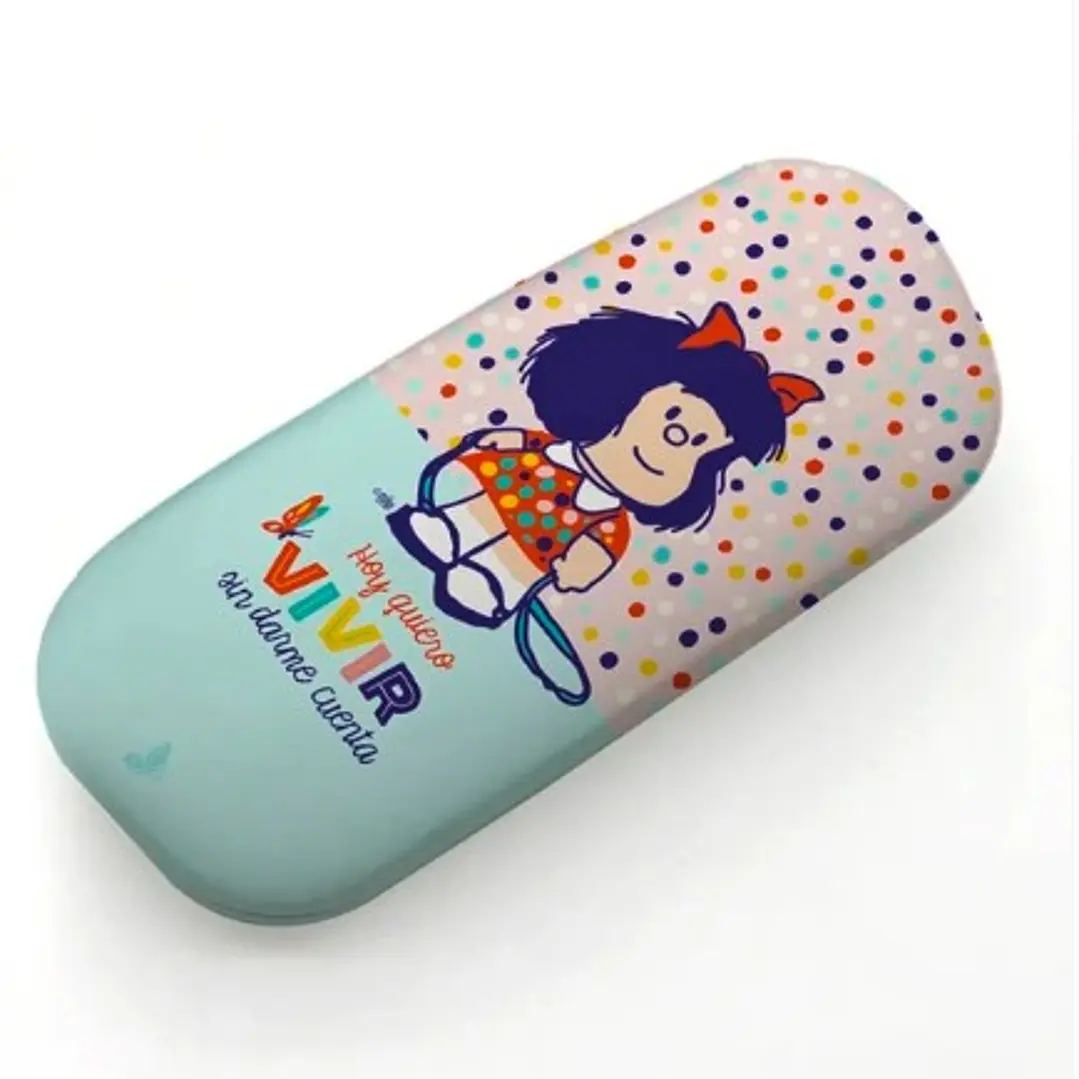 Estuche De Lentes – Mafalda (Celeste) 1