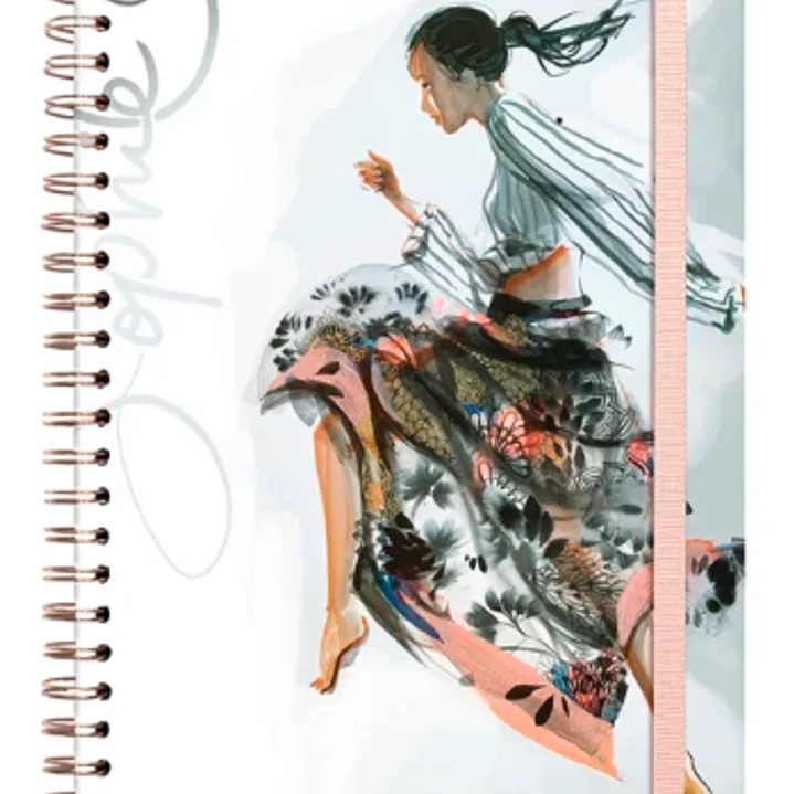 Libreta Tapa Dura Con Espiral Xl (Lineas) – Sophie Griotto 1